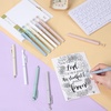 image:imageMr Pen Retractable Gel Pens 12 Pack Black Ink Soft Pastel Barrel  Fine Point 05mm Fast Dry Smooth Writing Cute Pens for Drawing Writing Planner and School Supplies