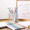 image:imageMr Pen Retractable Gel Pens 12 Pack Black Ink Soft Pastel Barrel  Fine Point 05mm Fast Dry Smooth Writing Cute Pens for Drawing Writing Planner and School Supplies