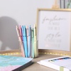 image:imageMr Pen Retractable Gel Pens 12 Pack Pastel Color Ink Fine Point 07 mm  Fast Dry Smooth Writing Cute Gel Ink Pens for Drawing Writing Planner and School Supplies