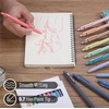 image:imageMr Pen Retractable Gel Pens 12 Pack Pastel Color Ink Fine Point 07 mm  Fast Dry Smooth Writing Cute Gel Ink Pens for Drawing Writing Planner and School Supplies