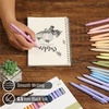 image:imageMr Pen Retractable Gel Pens 22 Pack Black Ink Mild Pastel Barrel  Fine Point 05 mm Fast Dry Smooth Writing Cute Gel Ink Pens Bulk for Drawing Writing Planner and School Supplies