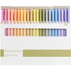image:imageMr Pen Retractable Gel Pens 22 Pack Black Ink Mild Pastel Barrel  Fine Point 05 mm Fast Dry Smooth Writing Cute Gel Ink Pens Bulk for Drawing Writing Planner and School Supplies