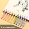 image:imageMr Pen Retractable Gel Pens 22 Pack Black Ink Mild Pastel Barrel  Fine Point 05 mm Fast Dry Smooth Writing Cute Gel Ink Pens Bulk for Drawing Writing Planner and School Supplies