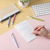 image:imageMr Pen Retractable Gel Pens 5 Pack Black Ink Diamond Cut Barrel  Fine Point 05 mm Fast Dry Smooth Writing Cute Pens for Drawing Writing Planner and School Supplies