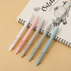 image:imageMr Pen Retractable Gel Pens 5 Pack Black Ink Pastel Barrels  Fine Point 05 mm Fast Dry Smooth Writing Cute Gel Ink Pens for Drawing Journaling Writing Planner and School Supplies