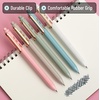 image:imageMr Pen Retractable Gel Pens 5 Pack Black Ink Pastel Barrels  Fine Point 05 mm Fast Dry Smooth Writing Cute Gel Ink Pens for Drawing Journaling Writing Planner and School Supplies