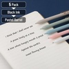 image:imageMr Pen Retractable Gel Pens 5 Pack Black Ink Pastel Barrels  Fine Point 05 mm Fast Dry Smooth Writing Cute Gel Ink Pens for Drawing Journaling Writing Planner and School Supplies