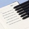 image:imageMr Pen Retractable Gel Pens 6 Pack Black Ink Black Barrels  Fine Point 05 mm Fast Dry Smooth Writing Cute Pens for Drawing Writing Planner and School Supplies