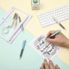 image:imageMr Pen Retractable Gel Pens 6 Pack Black Ink Fine Point 05 mm  Fast Dry Smooth Writing Cute Gel Ink Pens for Drawing Journaling Writing Planner and School Supplies