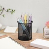 image:imageMr Pen Retractable Gel Pens 6 Pack Black Ink Fine Point 05 mm  Fast Dry Smooth Writing Cute Gel Ink Pens for Drawing Journaling Writing Planner and School Supplies