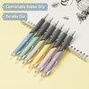 image:imageMr Pen Retractable Gel Pens 6 Pack Black Ink Fine Point 05 mm  Fast Dry Smooth Writing Cute Gel Ink Pens for Drawing Journaling Writing Planner and School Supplies