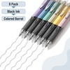 image:imageMr Pen Retractable Gel Pens 6 Pack Black Ink Fine Point 05 mm  Fast Dry Smooth Writing Cute Gel Ink Pens for Drawing Journaling Writing Planner and School Supplies