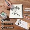 image:imageMr Pen Retractable Gel Pens 6 Pack Black Ink Fine Point 05mm  Cat Tail Clip Fast Dry Smooth Writing Cute Pens for Drawing Writing Planner and School Supplies