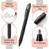 image:imageMr Pen Retractable Gel Pens 6 Pack Black Ink Fine Point 07 mm  Fast Dry Smooth Writing Gel Ink Pens for Drawing Writing Planner and School Supplies