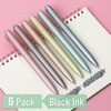 image:imageMr Pen Retractable Gel Pens 6 Pack Black Ink Metallic Colorful Barrels  Fine Point 07mm Fast Dry Smooth Writing Cute Pens for Drawing Writing Planner and School Supplies Mothers Day GiftMetallic Colorful Barrels