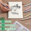 image:imageMr Pen Retractable Gel Pens 6 Pack Black Ink Metallic Colorful Barrels  Fine Point 07mm Fast Dry Smooth Writing Cute Pens for Drawing Writing Planner and School Supplies Mothers Day GiftMetallic Colorful Barrels