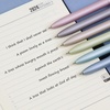 image:imageMr Pen Retractable Gel Pens 6 Pack Black Ink Metallic Colorful Barrels  Fine Point 07mm Fast Dry Smooth Writing Cute Pens for Drawing Writing Planner and School Supplies Mothers Day GiftMetallic Colorful Barrels