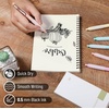 image:imageMr Pen Retractable Gel Pens 6 Pack Black Ink Pastel Barrels  Fine Point 05 mm Fast Dry Smooth Writing Cute Gel Ink Pens for Drawing Journaling Writing Planner and School Supplies
