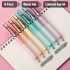 image:imageMr Pen Retractable Gel Pens 6 Pack Black Ink Pastel Barrels  Fine Point 05 mm Fast Dry Smooth Writing Cute Gel Ink Pens for Drawing Journaling Writing Planner and School Supplies