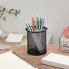 image:imageMr Pen Retractable Gel Pens 6 Pack Black Ink Pastel Barrels  Fine Point 05 mm Fast Dry Smooth Writing Cute Gel Ink Pens for Drawing Journaling Writing Planner and School Supplies