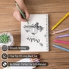 image:imageMr Pen Retractable Gel Pens 6 Pack Black Ink Vibrant Barrels  Fine Point 05 mm Fast Dry Smooth Writing Cute Gel Ink Pens for Drawing Writing Planner and School Supplies