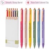 image:imageMr Pen Retractable Gel Pens 6 Pack Black Ink Vibrant Barrels  Fine Point 05 mm Fast Dry Smooth Writing Cute Gel Ink Pens for Drawing Writing Planner and School Supplies