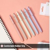 image:imageMr Pen Retractable Gel Pens 6 Pack Black Ink Vintage Barrels  Fine Point 05 mm Fast Dry Smooth Writing Gel Ink Pens for Drawing Writing Planner and School SuppliesPastel Barrels