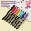 image:imageMr Pen Retractable Gel Pens 8 Pack 07mm Fine Point Colorful Ink  FastDry amp Smooth Writing Pens for NoteTaking Journaling Office School amp Everyday UseVibrant