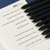 image:imageMr Pen Retractable Gel Pens 8 Pack Black Ink Black Barrels  Fine Point 05 mm Fast Dry Smooth Writing Cute Pens for Drawing Writing Planner and School Supplies