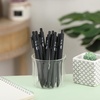 image:imageMr Pen Retractable Gel Pens 8 Pack Black Ink Black Barrels  Fine Point 05 mm Fast Dry Smooth Writing Cute Pens for Drawing Writing Planner and School Supplies