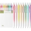 image:imageMr Pen Retractable Gel Pens 8 Pack Black Ink Pastel Barrel  Fine Point 05 mm Fast Dry Smooth Writing Cute Pens for Drawing Writing Planner and School Supplies