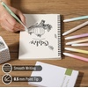 image:imageMr Pen Retractable Gel Pens 8 Pack Black Ink Pastel Barrel  Fine Point 05 mm Fast Dry Smooth Writing Cute Pens for Drawing Writing Planner and School Supplies