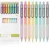 image:imageMr Pen Retractable Gel Pens 8 Pack Black Ink Pastel Barrels  Fine Point 05 mm Fast Dry Smooth Writing Cute Gel Ink Pens for Drawing Journaling Writing Planner and School Supplies