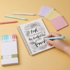 image:imageMr Pen Retractable Gel Pens 8 Pack Black Ink Pastel Barrels  Fine Point 05 mm Fast Dry Smooth Writing Gel Ink Pens for Drawing Writing Planner and School Supplies