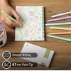 image:imageMr Pen Retractable Gel Pens 8 Pack Macaron Pastel Color Ink  Fine Point 07 mm Fast Dry Smooth Writing Cute Gel Ink Pens for Drawing Writing Planner and School Supplies
