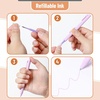 image:imageMr Pen Retractable Gel Pens 8 Pack Macaron Pastel Color Ink  Fine Point 07 mm Fast Dry Smooth Writing Cute Gel Ink Pens for Drawing Writing Planner and School Supplies
