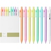 image:imageMr Pen Retractable Gel Pens 8 Pack Macaron Pastel Color Ink  Fine Point 07 mm Fast Dry Smooth Writing Cute Gel Ink Pens for Drawing Writing Planner and School Supplies