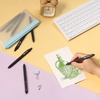 image:imageMr Pen Retractable Gel Pens 8 Pack Pastel Color Ink Fine Point 05 mm  Fast Dry Smooth Writing Cute Gel Ink Pens for Drawing Writing Planner and School Supplies