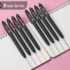 image:imageMr Pen Retractable Gel Pens 8 Pack Pastel Color Ink Fine Point 05 mm  Fast Dry Smooth Writing Cute Gel Ink Pens for Drawing Writing Planner and School Supplies
