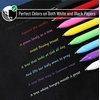 image:imageMr Pen Retractable Gel Pens 8 Pack Vivid Color Ink Fine Point 07 mm  Fast Dry Smooth Writing Cute Gel Ink Pens for Drawing Writing Planner and School Supplies
