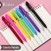 image:imageMr Pen Retractable Gel Pens 8 Pack Vivid Color Ink Fine Point 07 mm  Fast Dry Smooth Writing Cute Gel Ink Pens for Drawing Writing Planner and School Supplies