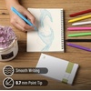 image:imageMr Pen Retractable Gel Pens 8 Pack Vivid Color Ink Fine Point 07 mm  Fast Dry Smooth Writing Cute Gel Ink Pens for Drawing Writing Planner and School Supplies