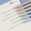 image:imageMr Pen Retractable Gel Pens Set 6 Pack Black Ink  Metallic Pastel Barrels Fine Point 07mm Fast Dry Smooth Writing Cute Pens for Drawing