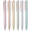 image:imageMr Pen Retractable Gel Pens Set 6 Pack Black Ink  Metallic Pastel Barrels Fine Point 07mm Fast Dry Smooth Writing Cute Pens for Drawing