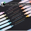 image:imageMr Pen Retractable Gel Pens with Case 12 Pack Assorted Color Ink  12 Refills Fine Point 05 mm Fast Dry Smooth Writing Cute Gel Ink Pens for Drawing Writing Planner and School Supplies