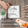 image:imageMr Pen Retractable Gel Pens with Matching Box 6 Pack Black Ink  Boho Theme Fine Point 05 mm Fast Dry Smooth Writing Gel Ink Pens for Drawing Writing Planner and School Supplies