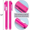 image:imageMr Pen Retractable Mechanical Eraser Pen 6 Pack Earthy Colors Erasers for Pencils Eraser for ArtistsBlue  Pink