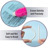 image:imageMr Pen Retractable Mechanical Eraser Pen 6 Pack Earthy Colors Erasers for Pencils Eraser for ArtistsBlue  Pink
