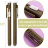 image:imageMr Pen Retractable Mechanical Eraser Pen 6 Pack Earthy Colors Erasers for Pencils Eraser for ArtistsEarthy