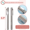 image:imageMr Pen Retractable Mechanical Eraser Pen 6 Pack Earthy Colors Erasers for Pencils Eraser for ArtistsPastel